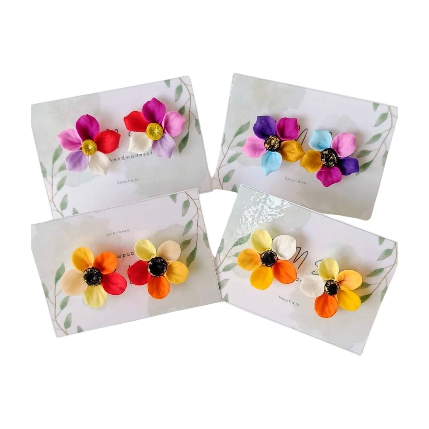 Cercei multicolori