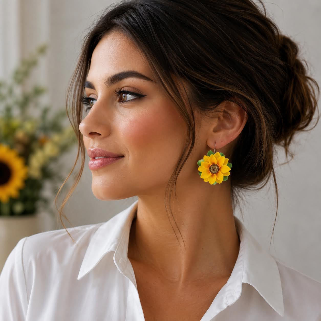 Cercei statement - Sun flower