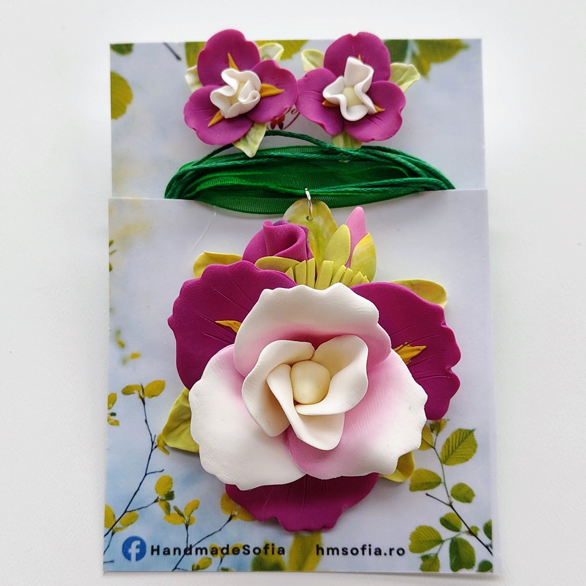Set cadou de 8 Martie: bijuterii handmade